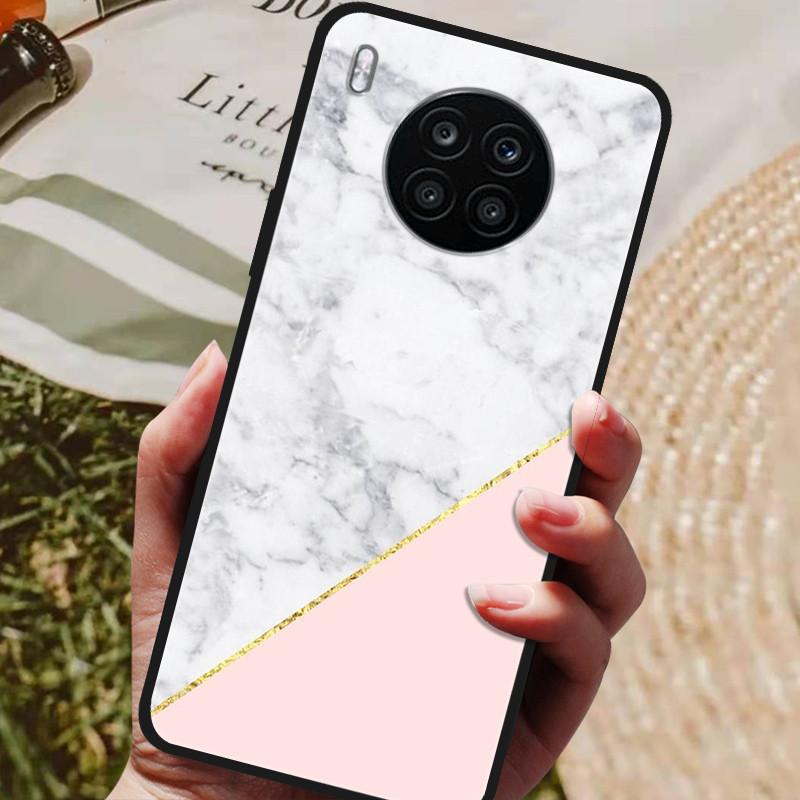 For Honor 50 Lite Case Shockproof Silicone Cover For Huawei Honor 50 Lite Case Coque Honor 50Lite / honor 50 Pro Fundas etui