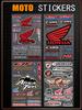 FOR RACING Durable Reflective Decor Sticker Scratch Cover For Motorcycle Car Helmet Fridge Water Cup Accessories