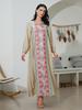 Middle Eastern Muslim Retro Bohemian Long Dress