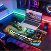Tapis de souris personnalisé avec nom et avatar, Tapis de bureau pour ordinateur portable PC, Tapis de bureau décoratif pour la maison, Support pour clavier, Cadeau