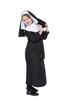 JUNDOMECY Halloween Cosplay Costumes for Church Costumes for School Cultural Halloween Girls, Sister, Nun, Saint, Monk, Pastor, Missionary, Maria,