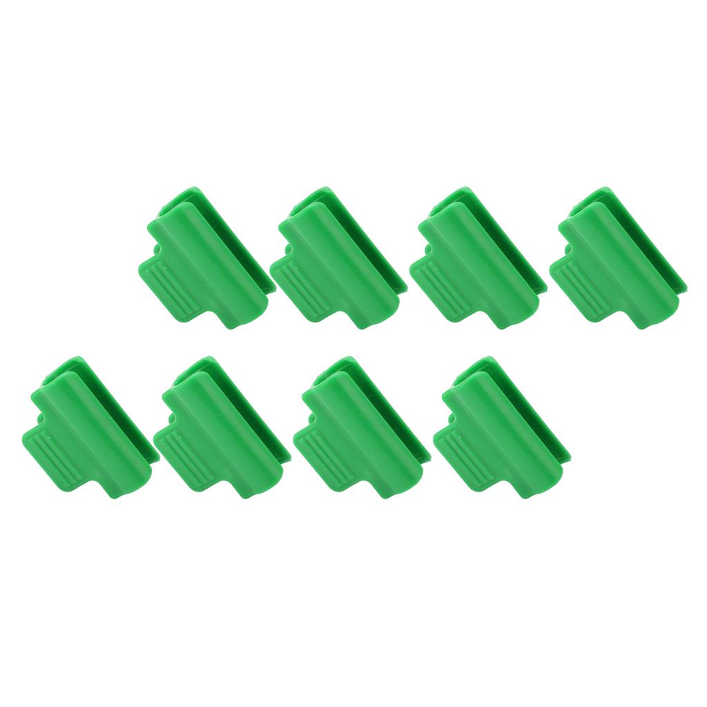100 PCS Garden Shed Clamps Plastic Stable Versatile Film Shading Net Clips for Greenhouse 16mm 0.63in
