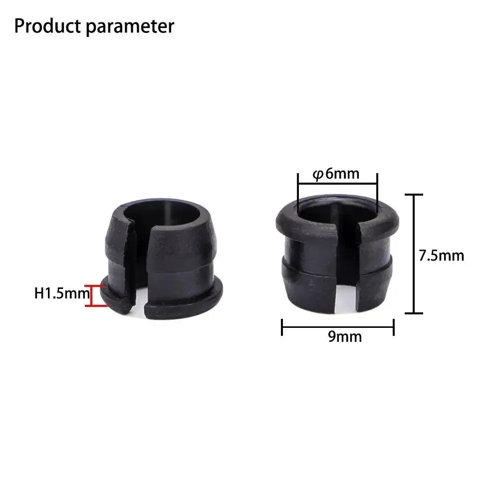 8pcs/lot MTB Road Bike Schrader Valve Rim Convert To Presta Valve Inner Tube Adapter Rubber Plug