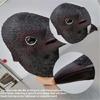Halloween Full Head Bird Mask Animal Crow Mask for Women Man Masquerade Party Cosplay Party, Halloween Bird Latex Mask