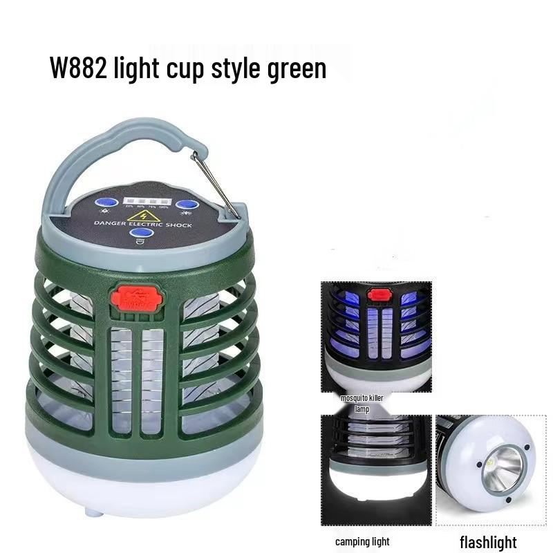 

Многофункциональная светодиодная лампа-уничтожитель комаров с USB-зарядкой для кемпинга на открытом воздухе