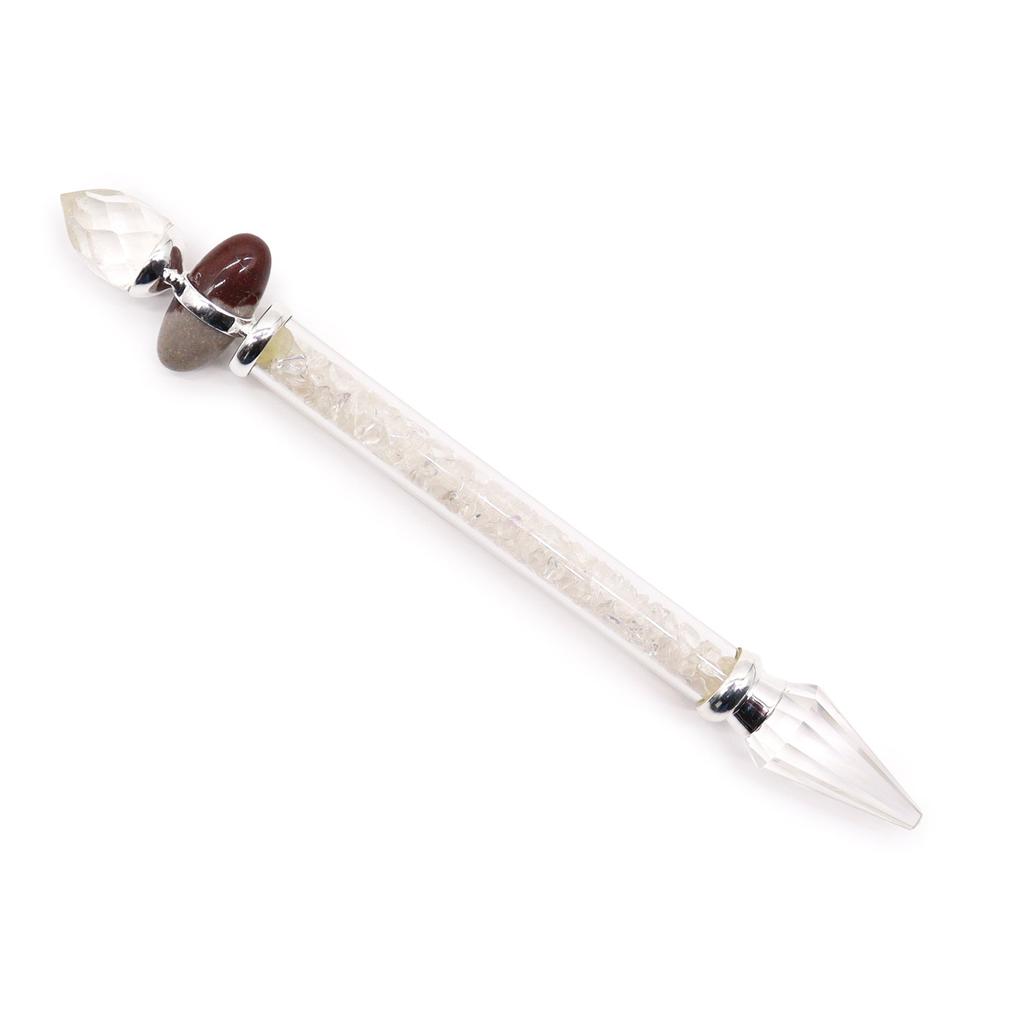 Rock Quartz Shiva Lingam Crystal Wand