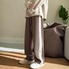 Spring/Summer Plus-Size 2-300 Jin Unisex High-Street Wide-Leg Sweatpants - Casual, Sports-Style, Straight Leg.