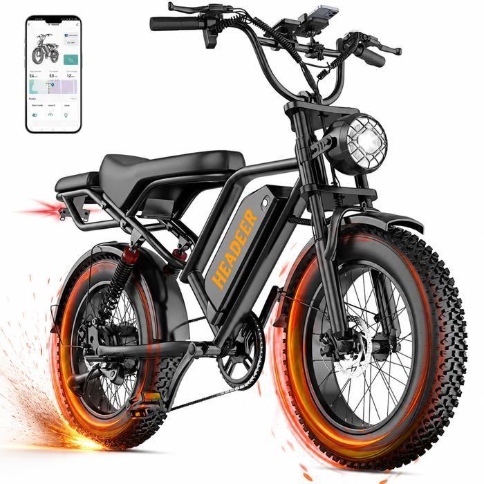 Headeer BK20 Pieaugušo Elektriskais Velosipēds 20``