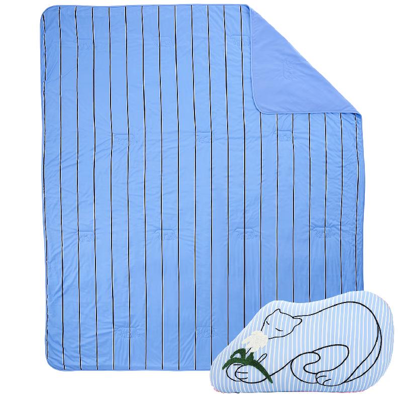 

Z Series Black Panther Cooling Nap Quilt & Pillow Set 200x230cm