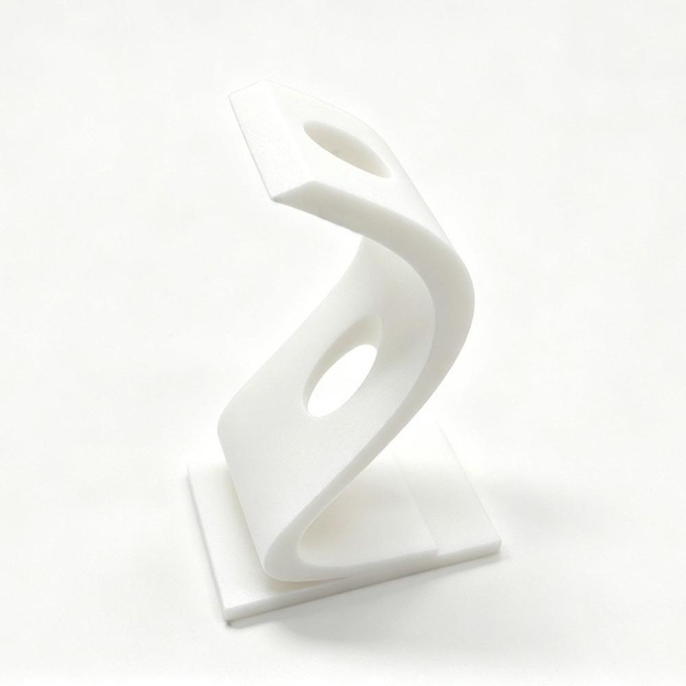 3D Printed S-shaped Twisted Vase Minimalist Desktop Pen Holder Flower Bouquet Holder Desktop