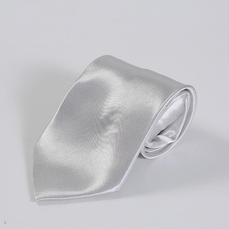 Zipper Tie Plain Face Upscale Groom Best Man Presides Over Hotel Business Men And Women Professional Dress Wedding Red And Black Collar