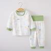 Baby Cotton Grade A Two Piece Pajamas Children Autumn Underwear Set Infant Home Wear Sleepwear