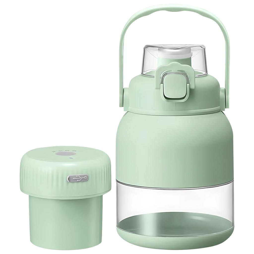 Portable Juicer, 16.9 Fl Oz Wireless Blending Cup, Rechargeable USB Juicer For & Smoothies, With Detachable Lid For Easy Use & Travel