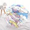 1pc Happy Birthday Cinnamoroll Idea Durable Cartoon Folding Umbrella, Portable 3-Fold Compact Umbrella for Men and Women, Suitable for Travel or Daily