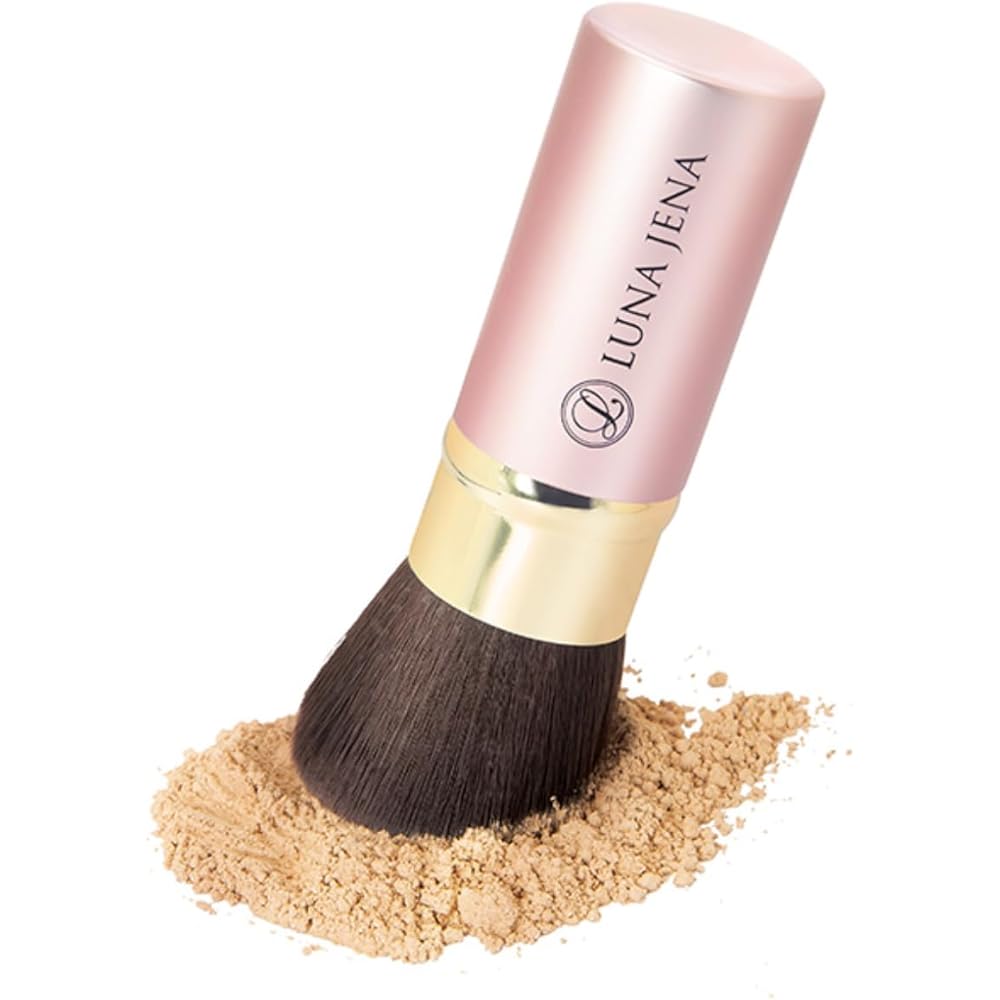 Luna Jena Mineral Foundation TA Natural Beige Powder UV Filter Free 8g with Brush