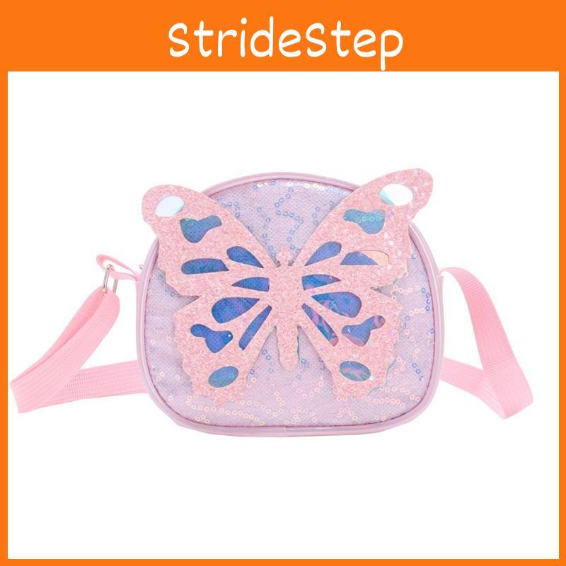 Bow Sparkling Decoration Solid Color Children Shoulder Bag For Use Daily