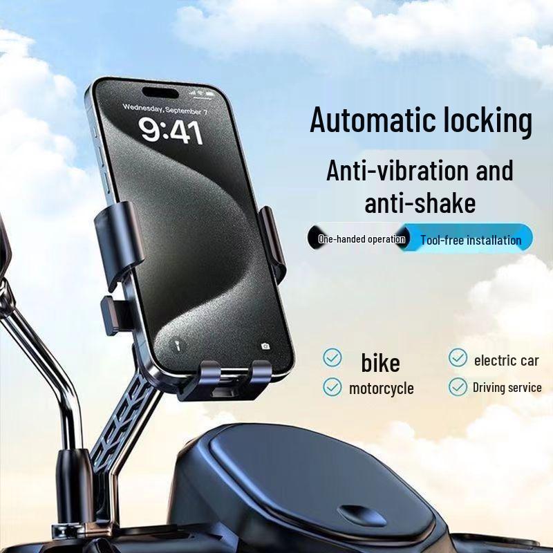 Best-Selling Anti-Shake Motorcycle Phone Holder for Navigation