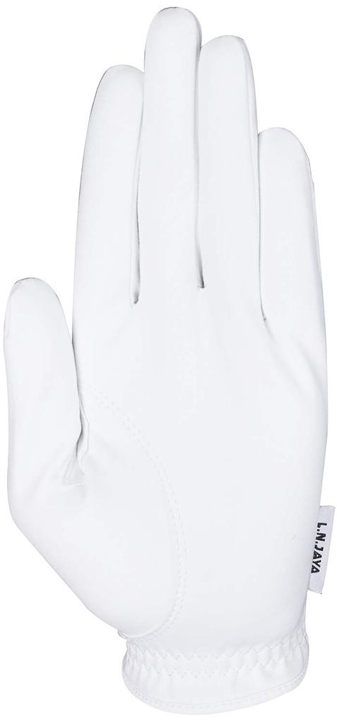 Lezax Golf Left Men's L.N.JAYA Glove, Hand, White, 24cm, LNGL-0404