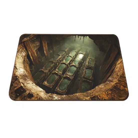 Floor Mat 3D Optical Illusion Realistic Hole Effect Door Mat Interactive Pet Toy Mat Living Room Entryway Decoration