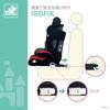 Disney Harness Junior FIX ISOFIX Age 15 Months and Up Child Seat Junior Seat Long Use R129 Next/Mickey (Smile)