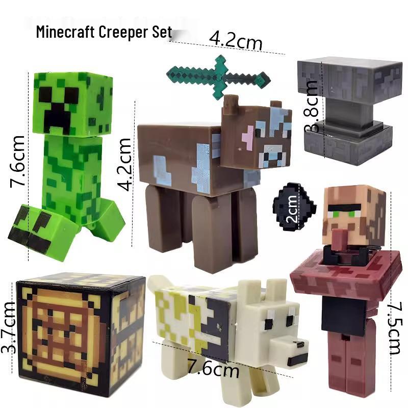 My World Cake Decoration: Steve Figurine for Kids' Birthday Baking & Dress-up