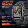 New Multifunctional Big screen Square Outdoor Smart Watch Flashlight Health Monitoring Men's Sports Bracele