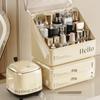 Dustproof Large-Capacity Cosmetic Storage Box for Lipstick & Skincare with Drawers