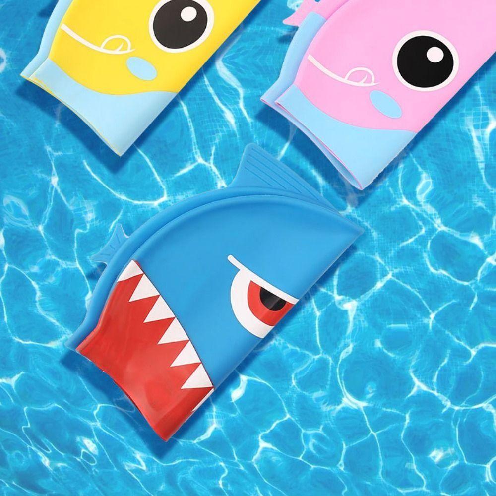 Swimming Cap Cartoon Pattern For Diving Swimming Cap Elastic Hat Swimming Hat Swim Pool Hat