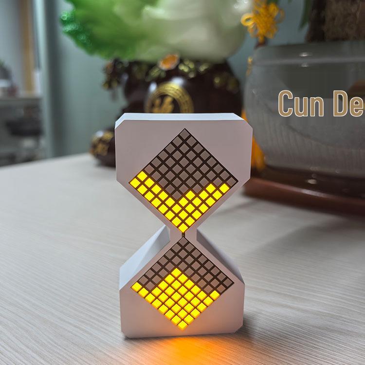 Luminous Gravity Sensor Electronic Hourglass Timer for Students and Children