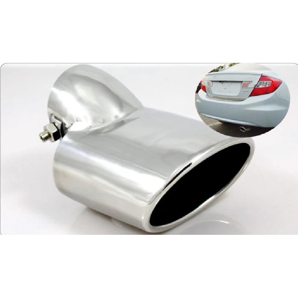 

FUNDUOO Наконечник выхлопной трубы из нержавеющей стали для Honda Civic 2012 2013 2014 2015 2016 Бесплатная доставка