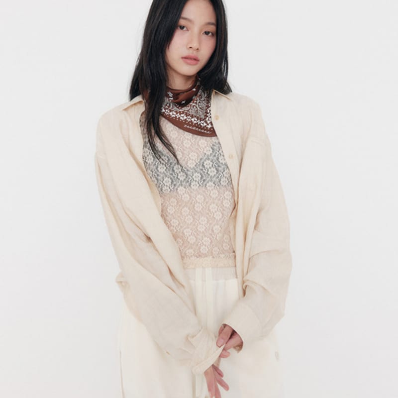 zeezeezee Printed Silky Scarf _ 4 Colors