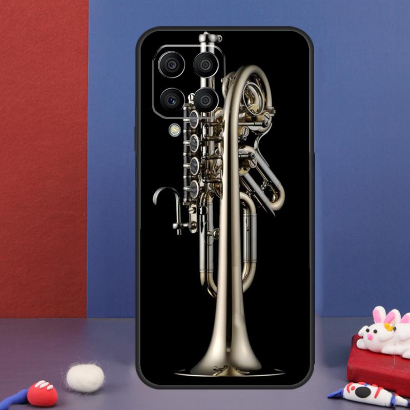 Piccolo Trumpet Brass Instruments Case For Samsung Galaxy M31 M21 M11 M13 M54 M34 M14 M56 M36 M16 M53 M32 M52 M35 M55 M15 M06