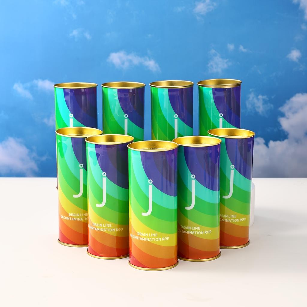 14pcs Multicolor Drain Cleaning Sticks Kitchen Bathroom Sink Deodorizer Unclogger Fresh Scent Disinfecting Function Home Tool