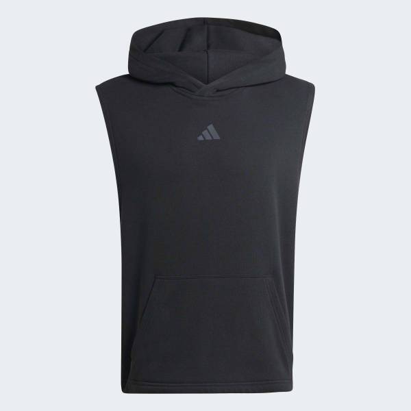 adidas Men S Power Workout Drop Arm Hoodie Tank