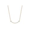TIFFANY & CO. T 18K Gold Diamond Necklaces Women's Gold GRP10548+67513223