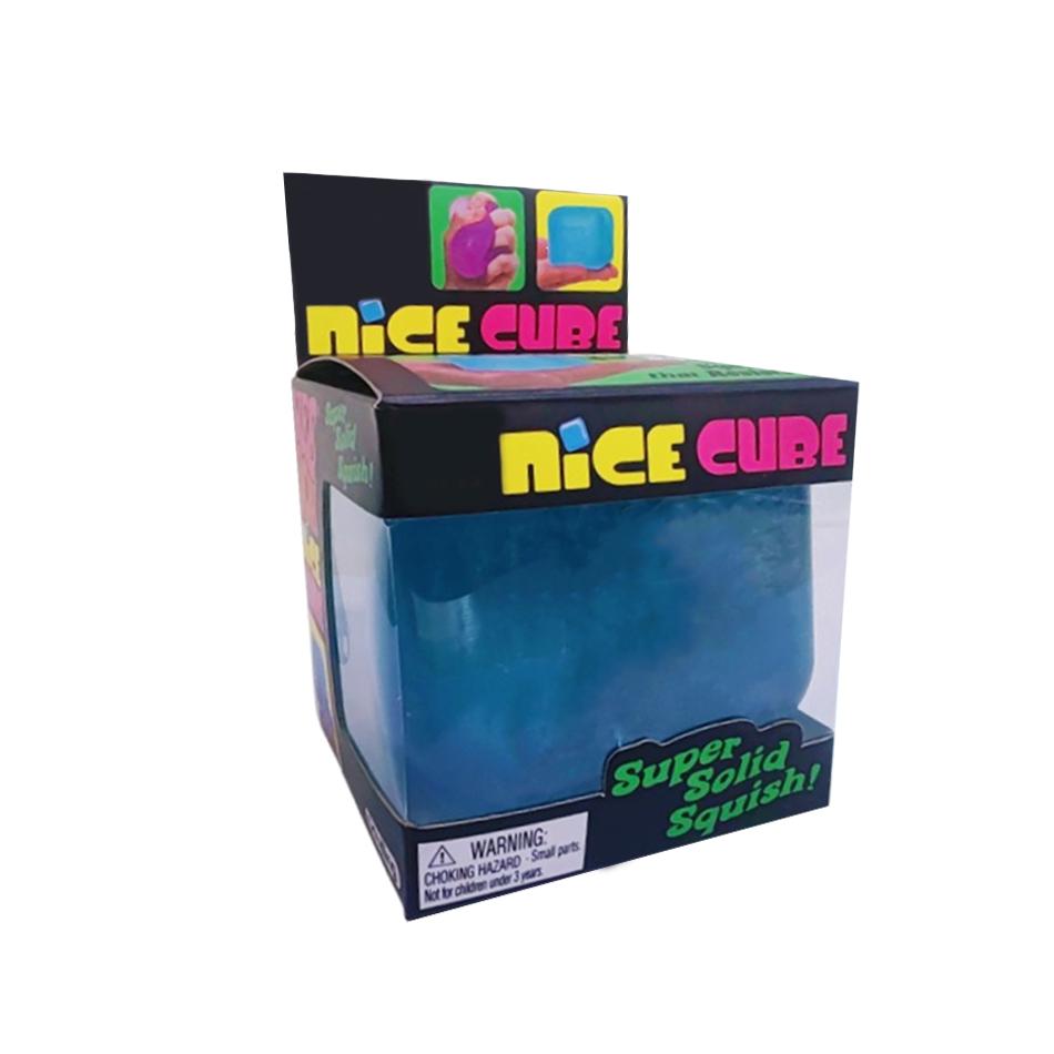 Needoh Nice Cube Squishy Fidget Toy Sensory Stress Relief Anxiety Focus Decompress Relax Desk Squeeze Toy for Adults