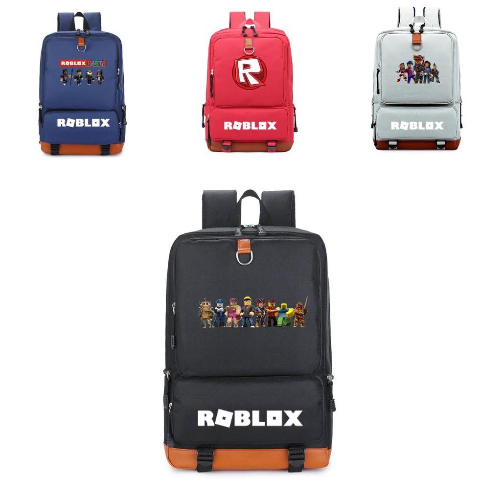 Stilvolle Roblox-Muster Kinder-Schultasche mit verstellbaren, gepolsterten Schultergurten