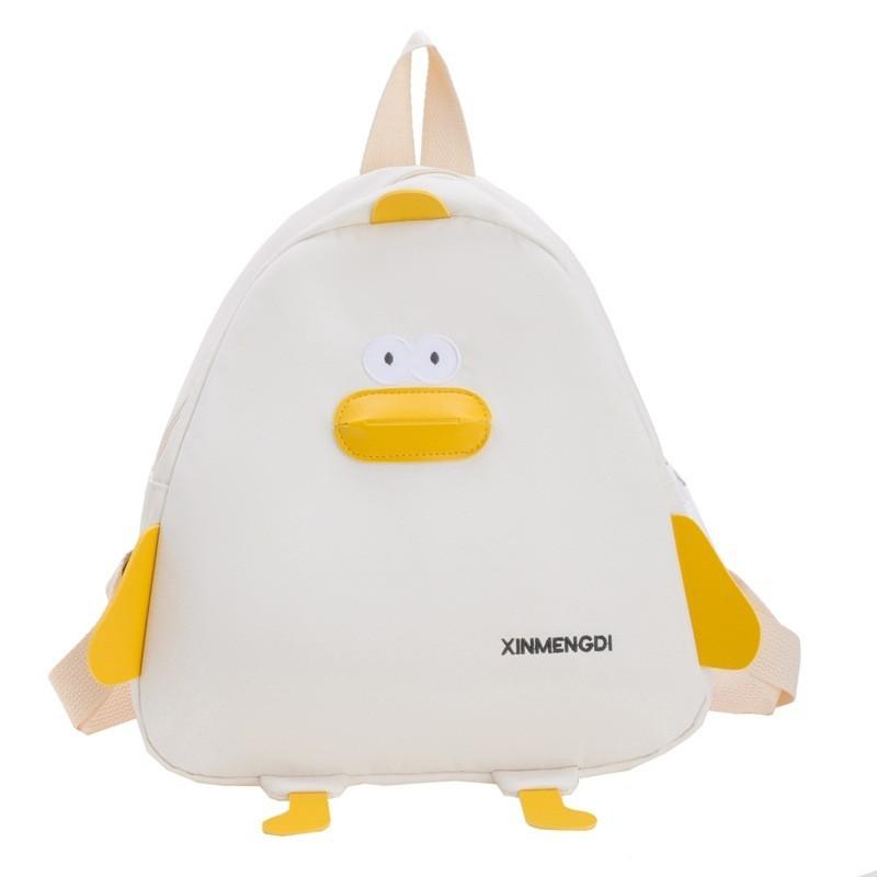 Cute Gender Neutral Duck Backpack For Kids Fun Animal Design Lightweight And Comfy
