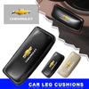 Car Knee Pad Leather Comfortable Elastic Knee Cushion for Car For Chevrolet Silverado Impala Malibu Equinox Cruze Camaro Blazer