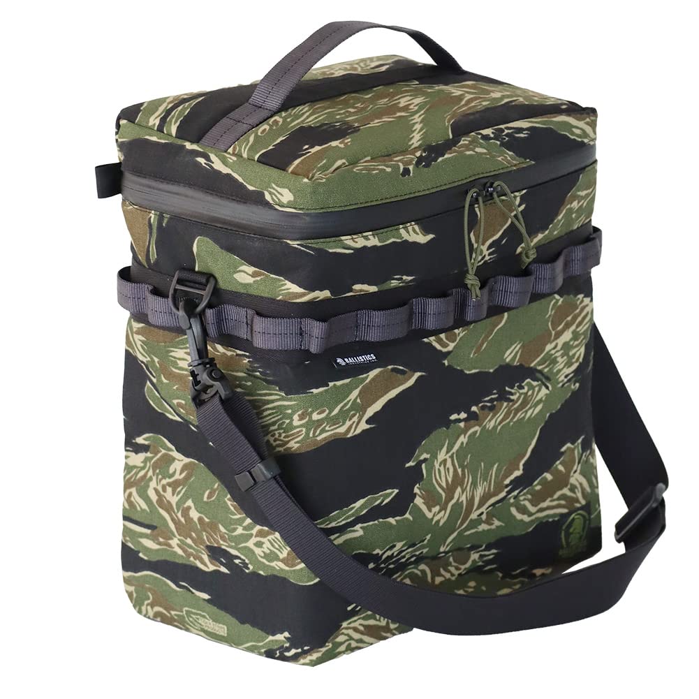 

BALLISTICS GEAR COOLER BOX L size Tree BALLISTICS GEAR COOLER BOX Tiger Camo Cordura & [Real Edge] & BSA-2014