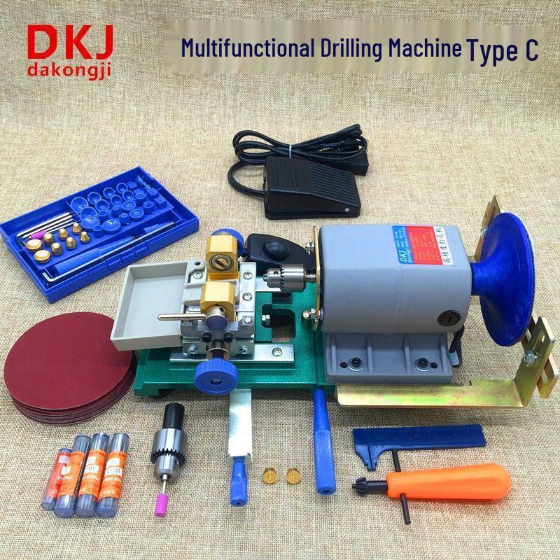 Electric Mini Jade and Bead Drilling Machine for Home Use