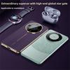Phone Case for Huawei Mate 60 50 Pro Luxury Electroplating Leather Camera Protective Hard Cover for Huawei Mate 40 30 Pro Case
