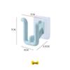 No-Punch Wall-Mounted Bathroom Slipper Rack & Shoe Dryer
