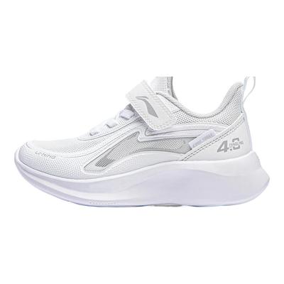 Li Ning Chaussures Décontractées Confortables et Douces à la Mode Polyvalentes pour Enfants Baskets pour Enfants Standard-Blanc YKAU020-5
