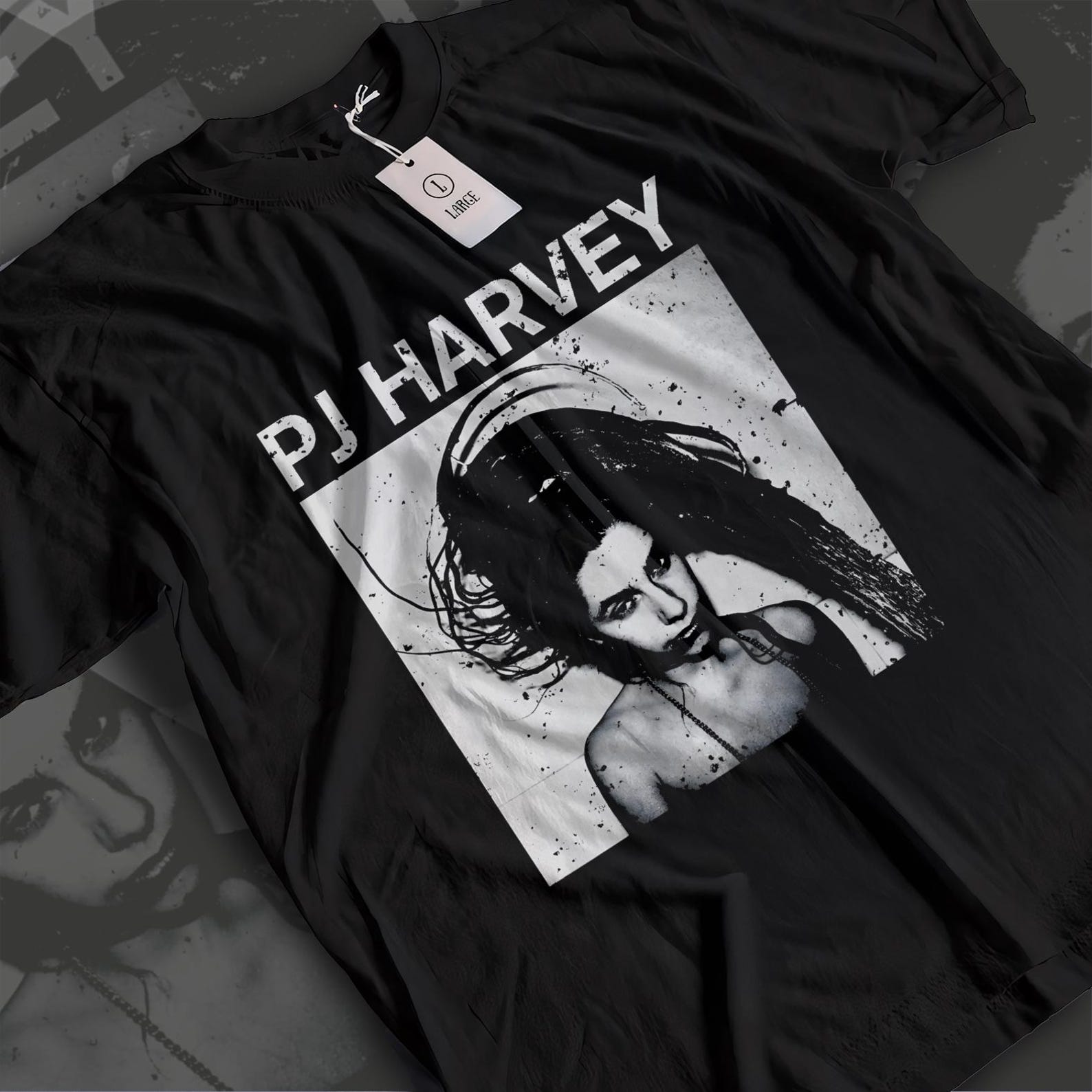 PJ Harvey Shirt | Rid of Me Album Art Tee | 90s Alternative Rock Band Merch | Polly Jean Harvey Grunge Graphic T-Shirt S