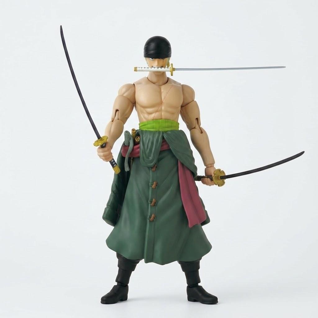 Action Figure Roronoa Zoro di One Piece: L'Eroe leggendario dello Stile delle Tre Spade