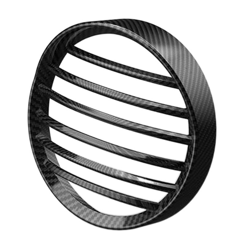 Motorcycle Headlight Cover ABS Plastic Protector Lampshade Universal Accessories for Round 14cm Headlamp