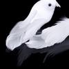 2Pcs Birds Simulation Artificial Feather Doves Feather Park Mall Ornament