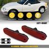 2x For 1990-2005 Mazda Miata MX-5 Rear Side Marker Reflector Light Housing Cover