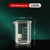 Large Capacity High Borosilicate Glass Measuring Cup Transparent Graduated Cup Heat-Resistant Multifunctional Beaker